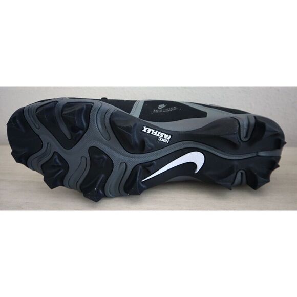 Nike CV0584 Men's Sz 11.5W Black/White Alpha Menace 3 Shark Football Cleats - Picture 8 of 9
